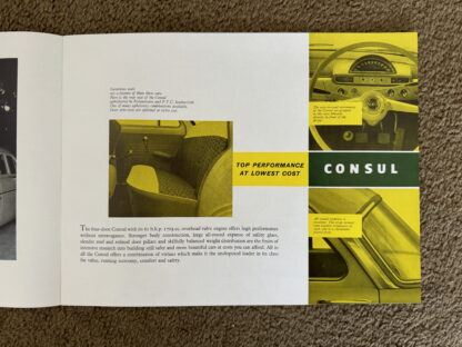 1958 Ford Zephyr, Zodiac, Consul Brochure - Image 5