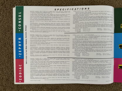 1958 Ford Zephyr, Zodiac, Consul Brochure - Image 14