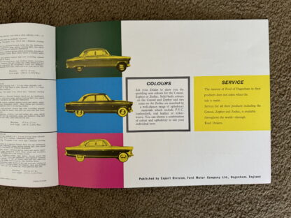 1958 Ford Zephyr, Zodiac, Consul Brochure - Image 15