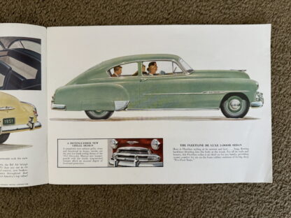 1951 Chevrolet Range Bel Air, Styleline, Fleetline Brochure - Image 3
