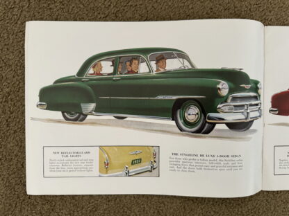 1951 Chevrolet Range Bel Air, Styleline, Fleetline Brochure - Image 4