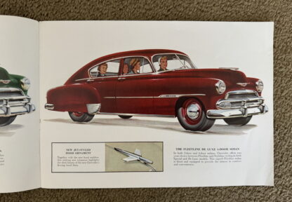 1951 Chevrolet Range Bel Air, Styleline, Fleetline Brochure - Image 5