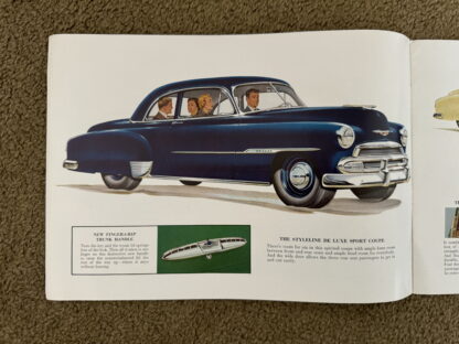 1951 Chevrolet Range Bel Air, Styleline, Fleetline Brochure - Image 6