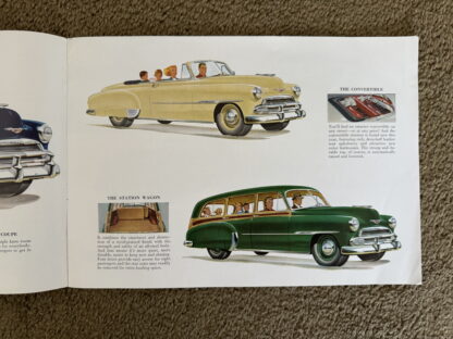 1951 Chevrolet Range Bel Air, Styleline, Fleetline Brochure - Image 7