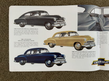 1951 Chevrolet Range Bel Air, Styleline, Fleetline Brochure - Image 8