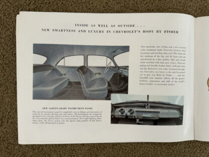 1951 Chevrolet Range Bel Air, Styleline, Fleetline Brochure - Image 10