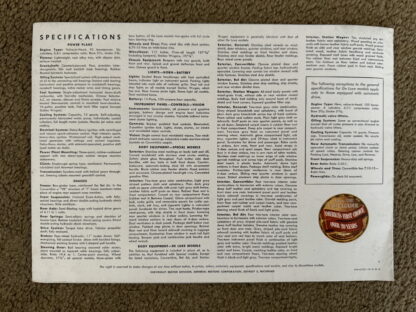 1951 Chevrolet Range Bel Air, Styleline, Fleetline Brochure - Image 16