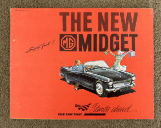 1961 MG Midget Brochure