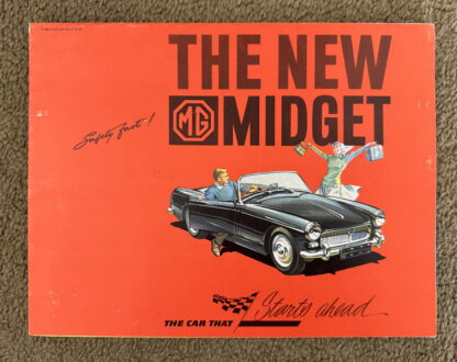 1961 MG Midget Brochure