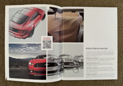 2015 Ford Mustang Brochure Ecoboost, V6, V8 - Image 2