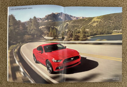 2015 Ford Mustang Brochure Ecoboost, V6, V8 - Image 3