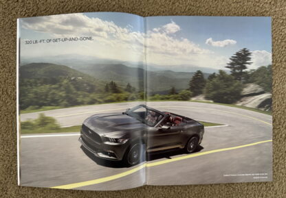 2015 Ford Mustang Brochure Ecoboost, V6, V8 - Image 4