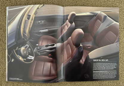 2015 Ford Mustang Brochure Ecoboost, V6, V8 - Image 7