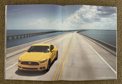 2015 Ford Mustang Brochure Ecoboost, V6, V8 - Image 12