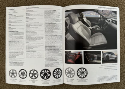 2015 Ford Mustang Brochure Ecoboost, V6, V8 - Image 18