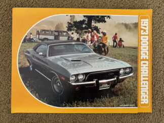 1973 Dodge Challenger Brochure