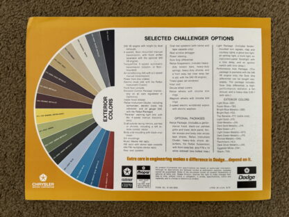 1973 Dodge Challenger Brochure - Image 4