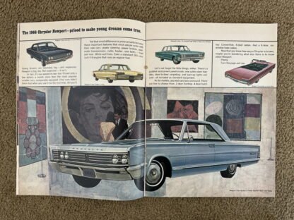 1966 Chrysler New Yorker, 300, Newport, Town and Country Range Brochure - Image 7