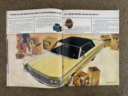 1966 Chrysler New Yorker, 300, Newport, Town and Country Range Brochure - Image 8
