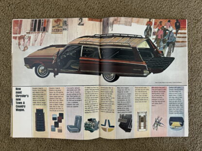 1966 Chrysler New Yorker, 300, Newport, Town and Country Range Brochure - Image 11