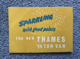 1955 Ford Thames Van Brochure