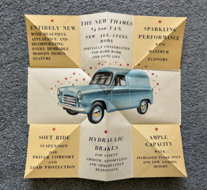 1955 Ford Thames Van Brochure - Image 3