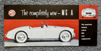 1956 MG MGA Brochure