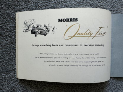 1952 Morris Minor, Oxford, Six, Traveller Brochure - Image 3