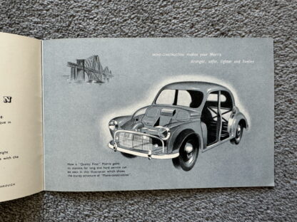1952 Morris Minor, Oxford, Six, Traveller Brochure - Image 6