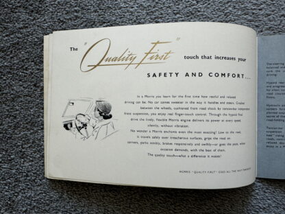 1952 Morris Minor, Oxford, Six, Traveller Brochure - Image 7