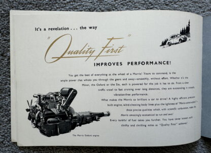 1952 Morris Minor, Oxford, Six, Traveller Brochure - Image 13
