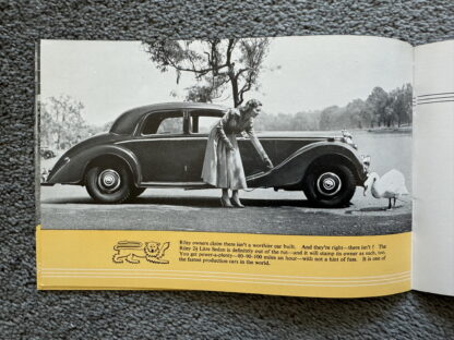 1951 Morris Minor, MG TD, Riley RM New York Motor Show Brochure - Image 17