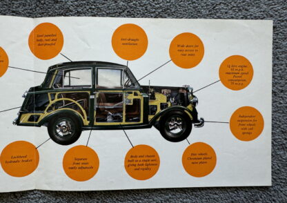1952 Triumph Mayflower Brochure - Image 3