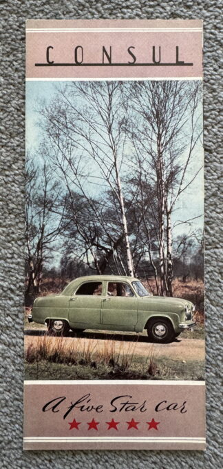 1952 Ford Consul Brochure