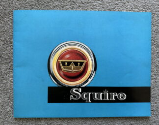 1956 Ford Squire (Prefect) Brochure