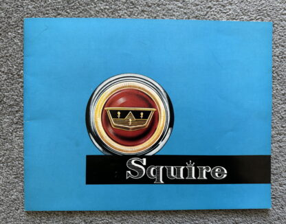 1956 Ford Squire (Prefect) Brochure