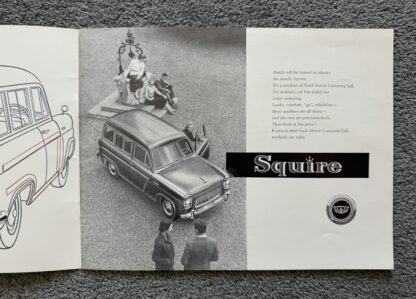 1956 Ford Squire (Prefect) Brochure - Image 3