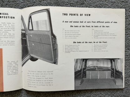 1956 Ford Squire (Prefect) Brochure - Image 12