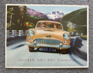 1954 Austin A40, A50 Cambridge Brochure