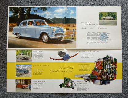 1954 Austin A40, A50 Cambridge Brochure - Image 3