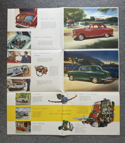 1954 Austin A40, A50 Cambridge Brochure - Image 4