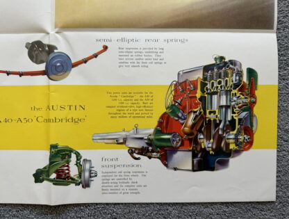 1954 Austin A40, A50 Cambridge Brochure - Image 6
