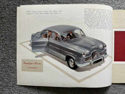 1953 Ford Zephyr Six, Consul Brochure - Image 3