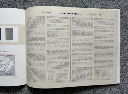 1953 Ford Zephyr Six, Consul Brochure - Image 15