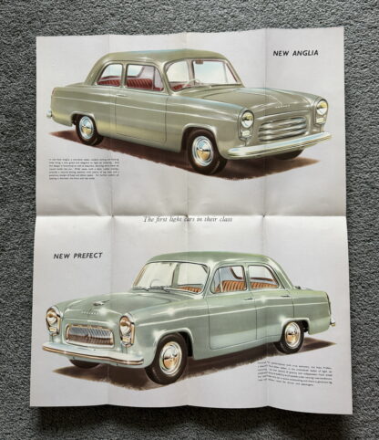 1953 Ford Prefect and Anglia Brochure - Image 4