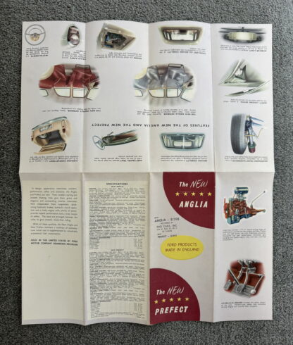 1953 Ford Prefect and Anglia Brochure - Image 8