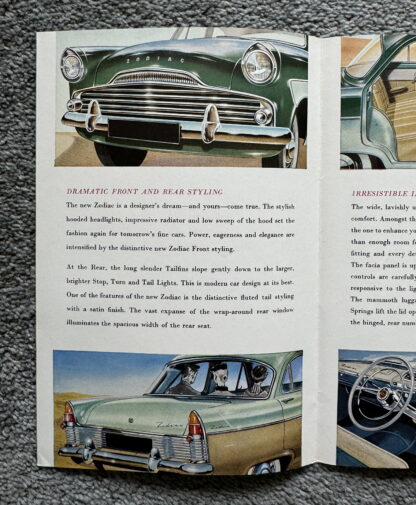 1956 Ford Zodiac Brochure - Image 2