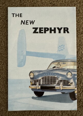 1956 Ford Zephyr MK II Brochure