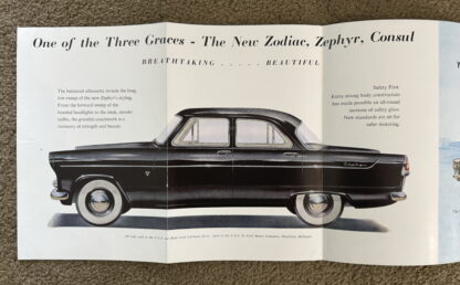 1956 Ford Zephyr MK II Brochure - Image 3