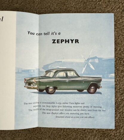 1956 Ford Zephyr MK II Brochure - Image 4